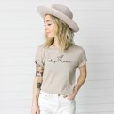  Stop War Dove Bird Cursive Soft Unisex Graphic Tee T-shirt