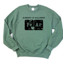  ELEMENTS OF HALLOWEEN | A Spooktacular Chemical Composition Soft Unisex Graphic Sweatshirt Print