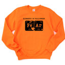  ELEMENTS OF HALLOWEEN | A Spooktacular Chemical Composition Soft Unisex Graphic Sweatshirt Print
