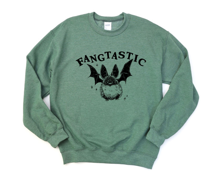 FANGTASTIC | Embrace the Furry Wonder! Soft Unisex Graphic Sweatshirt Print