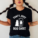  That's Just Boo Sheet - Halloween Ghost Soft Unisex Graphic Sweatshirt Print