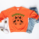  GOOSEBUMPS | Quirky Witches Unite: A Spooky Celebration Soft Unisex Graphic Sweatshirt Print