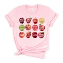  I Love Apples Soft Unisex Graphic Tee T-shirt