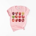  I Love Apples Soft Unisex Graphic Tee T-shirt