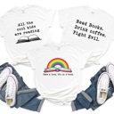  Take A Look It's In A Book, Reading, School Book Parody Soft Unisex Graphic Tee T-shirt