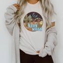  Neon Moon Country Song Classic Soft Unisex Graphic Tee T-shirt