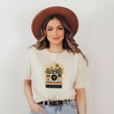  Focus On The Good Camera Photography Vintage Flowers 1970's Style Retro Soft Unisex Graphic Tee T-shirt