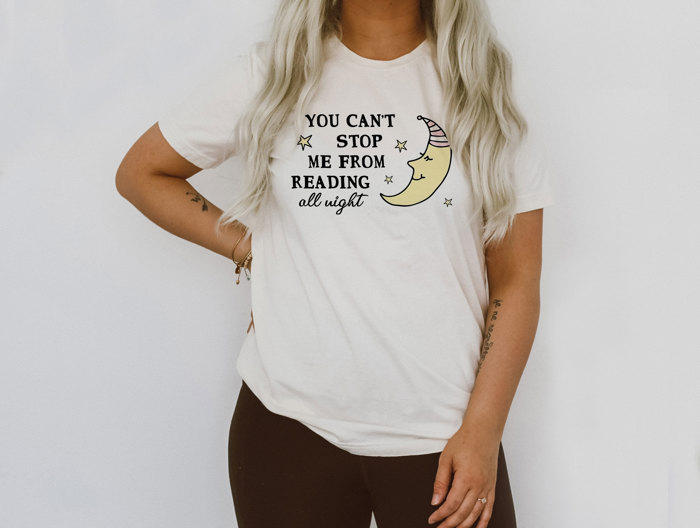 Cozy Reading Nostalgia Soft Cozy Longer Length Unisex Graphic Tee T-shirt