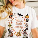  Be a Little Spooky Happly Halloween Vintage Unisex Heavyweight Comfort Tee