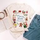  Golden Merry Little Christmas Little Things Holidays Vintage Unisex Heavyweight Comfort Tee