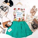  Golden Merry Little Christmas Little Things Holidays Vintage Unisex Heavyweight Comfort Tee