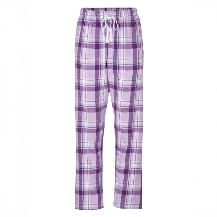 45 Colors - Super Soft and Comfy Flannel Pants (Women's) Soft Haley with Heart Embellishment