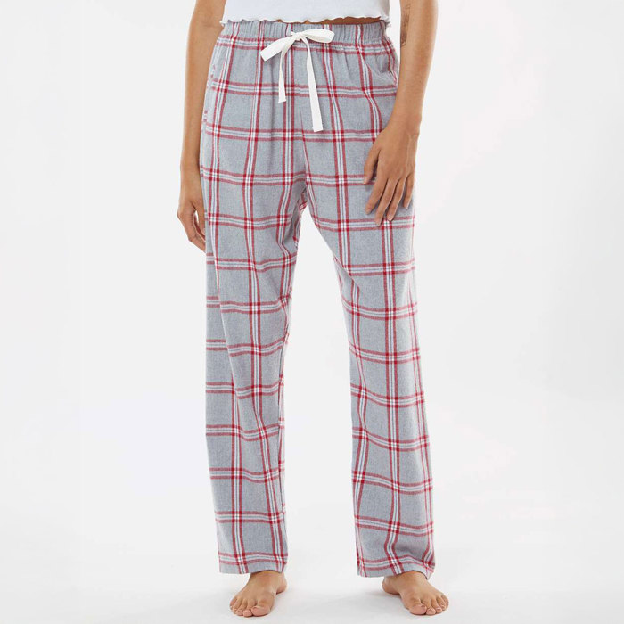 45 Colors - Super Soft and Comfy Flannel Pants (Women's) Soft Haley with Heart Embellishment