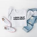  Anti Valentine's A Little Ray of Pitch Black Puff Print - Sweatshirts, T-Shirts, Longsleeves