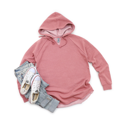 Sweatshirt (Hoodie) Women’s Lightweight California Wave Wash Hooded Sweatshirt