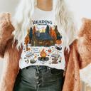  Cozy Reading Retreat Fall Fully Booked Weekend - Butter Soft Bella Canvas Tee