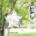  Rainbow Maker Star Sun Catcher and Christmas Ornament