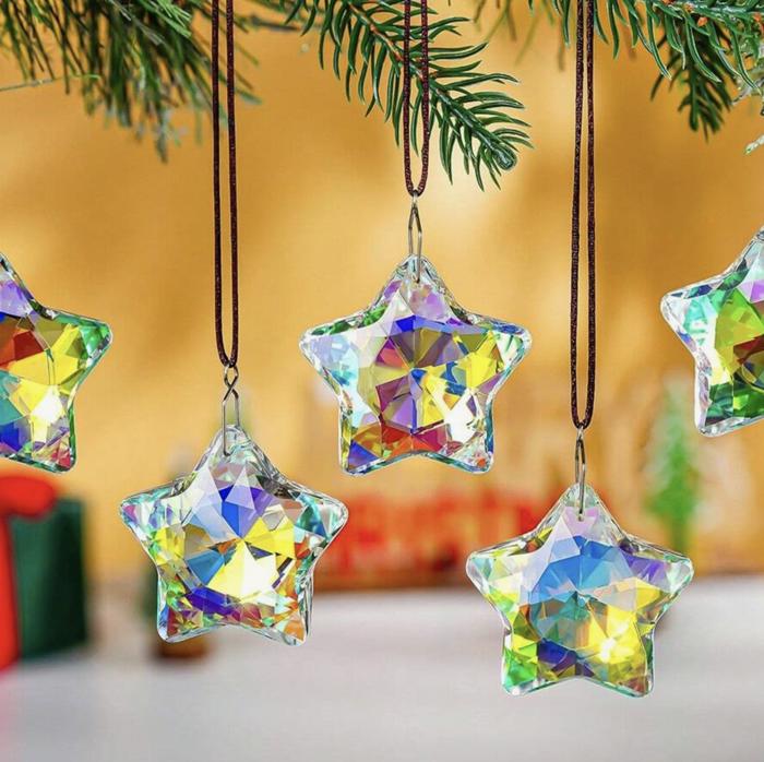 Rainbow Maker Star Sun Catcher and Christmas Ornament