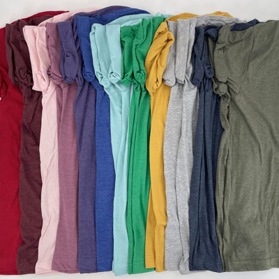 50 Colors - Ultra Soft T-Shirt (Crewneck) | Jersey Tee (Unisex) | Tultex