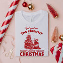  God Grant Me The Serenity To Accept When The Vibes Aint Christmas - T-Shirt (Crewneck)  100 Cotton Solid Colors Jersey Tee (Unisex)  Bella Canvas, T-Shirt (