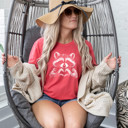  Heart Raccoon Valentines Day - Sweatshirts, T-shirts, or Longsleeves