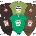  Condiments Halloween Costume Tees for Teams, Teachers, Staff, Parents