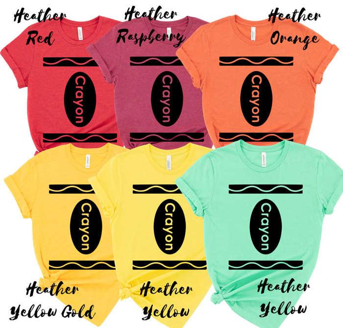 Over 100 Colors - New Designs! Easy T-shirt Halloween Costume Tees for Teachers, Teams, Parents, Medical Staff Members & Groups