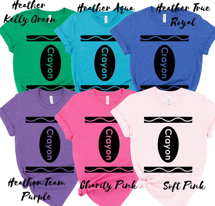 Over 100 Colors - New Designs! Easy T-shirt Halloween Costume Tees for Teachers, Teams, Parents, Medical Staff Members & Groups