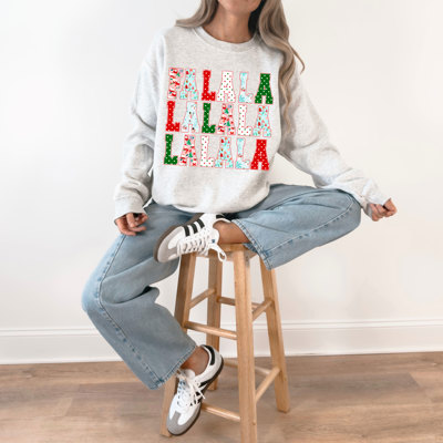 Fa La La La La La La La La - Festive Christmas Carols - Drop Should Comfy Sweatshirt
