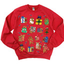  Vintage Gift Teddies Christmas Teddy Bears - Comfy Drop Shoulder Sweatshirt
