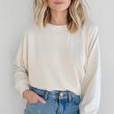  50+ Colors - Ultra Soft T-Shirt Fabric Long Sleeve (Crewneck) | 100% Cotton Solid Colors Jersey (Unisex) Bella Canvas