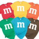  Deliciously Delicous Letter M Costume Tees