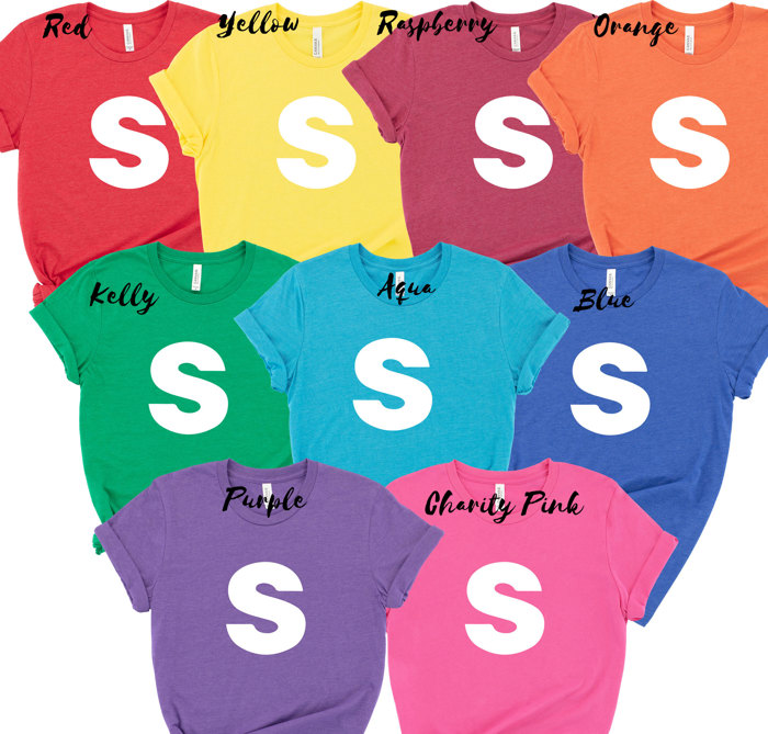 Letter S Delicious Candy Letter Costume T-shirt