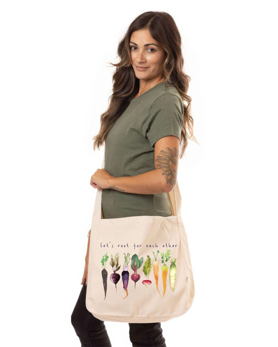 Custom Design Farmer's Market & Teacher Treasure Tote Bag