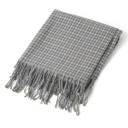 Smoke Green Soft & Warm Oversized Plaid Scarves