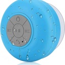 Blue Bluetooth Waterproof Shower Speaker