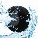 Black Bluetooth Waterproof Shower Speaker