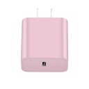 Pink (2-Pack) 20W Fast Type-C PD Wall Charger Adapter