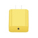 Yellow (2-Pack) 20W Fast Type-C PD Wall Charger Adapter