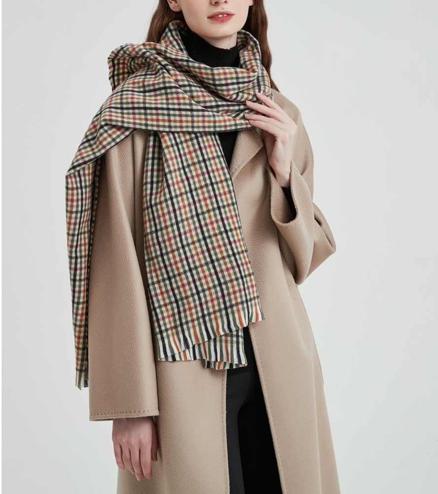 Soft & Warm Oversized Plaid Scarves