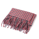 Red Multi Soft & Warm Oversized Plaid Scarves