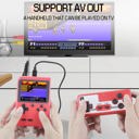 Red Handheld Game Console with 400 Built-In Games & Controller - 5 Colors