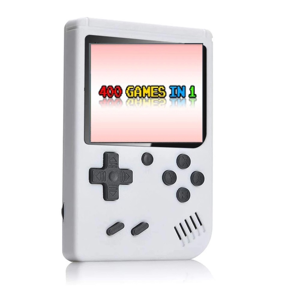 Handheld Game Console with 400 Built-In Games & Controller - 5 Colors