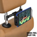  Universal Backseat Car Mount Adjustable Phone and Tablet Holder