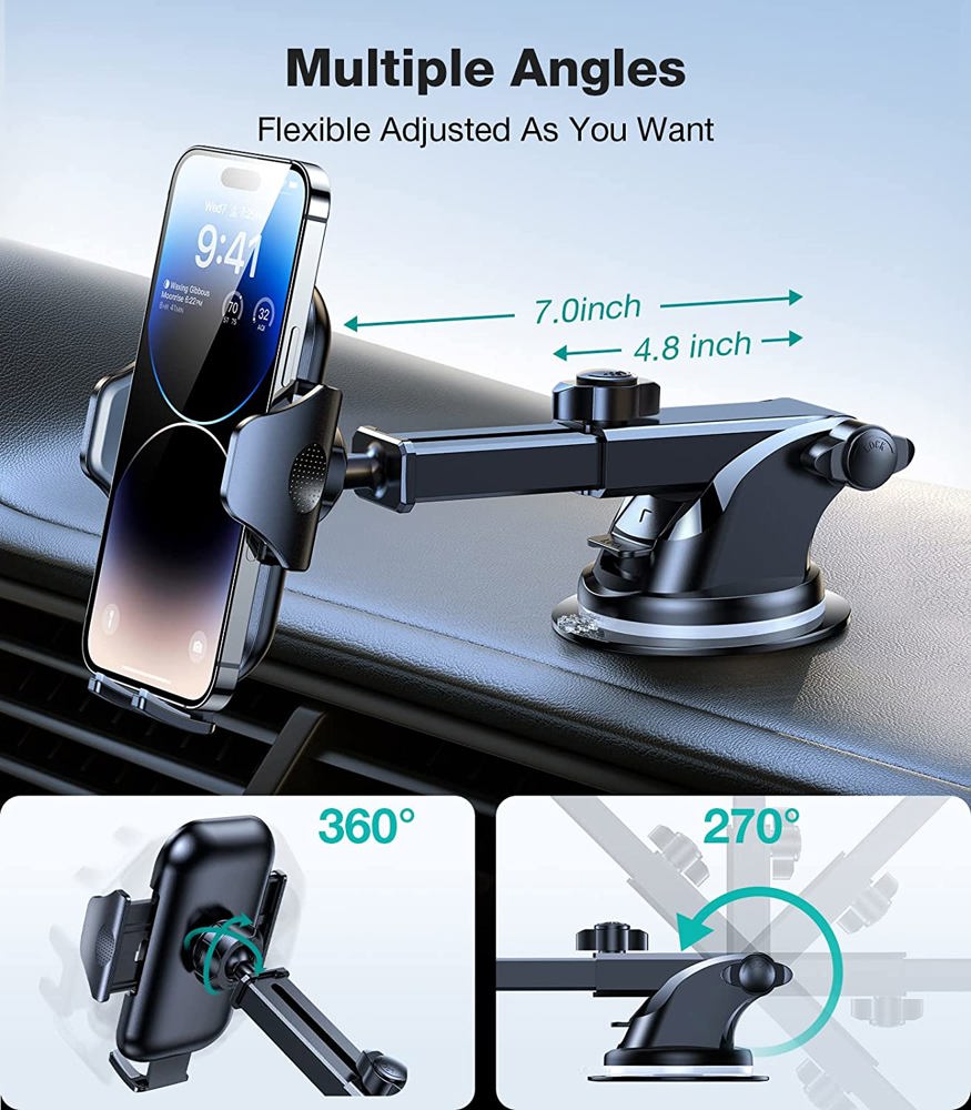 Universal 3-in-1 Strong Car Mount