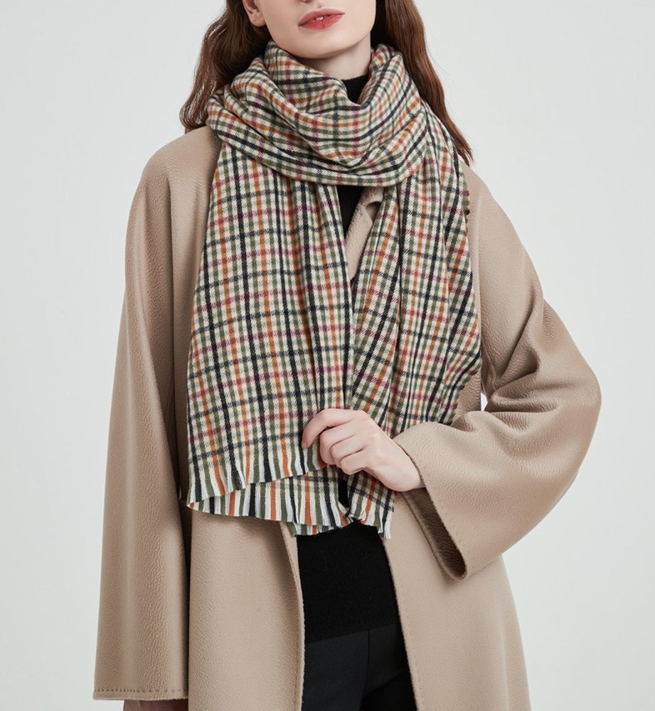 Soft & Warm Oversized Plaid Scarves