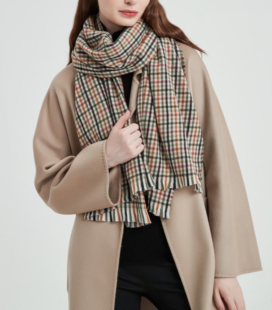 Soft & Warm Oversized Plaid Scarves