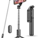  Portable Selfie Stick & Extendable Tripod with Remote