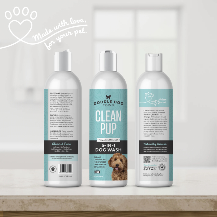 Clean Pup 5-in-1 Dog Shampoo