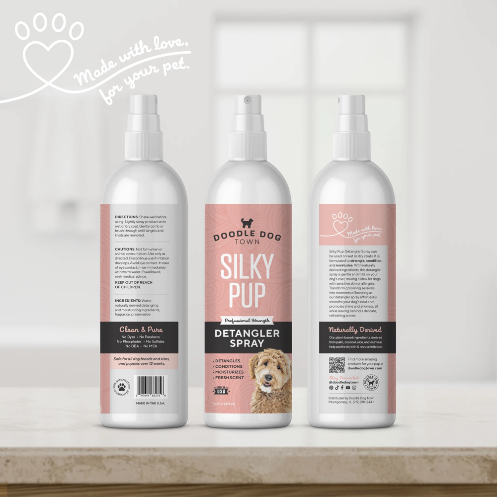 Silky Pup Detangler Spray